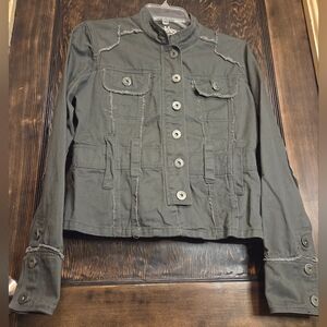 Ashley By 26 International Olive Green Jacket